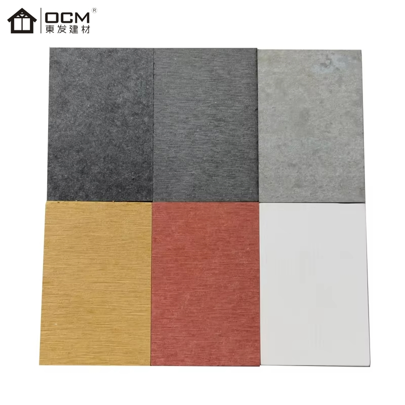 Weather Resistence Grooved Fiber Cement Board/Fireproof Wall Panels Fiber Cement Cladding