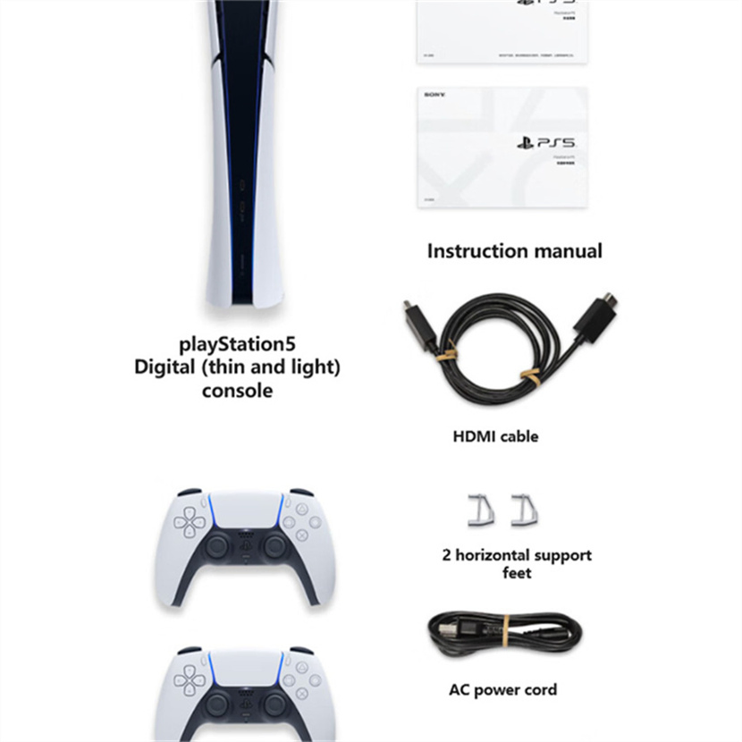 Premium-Quality Slim Digital Game Console - Durable & Long-Lasting