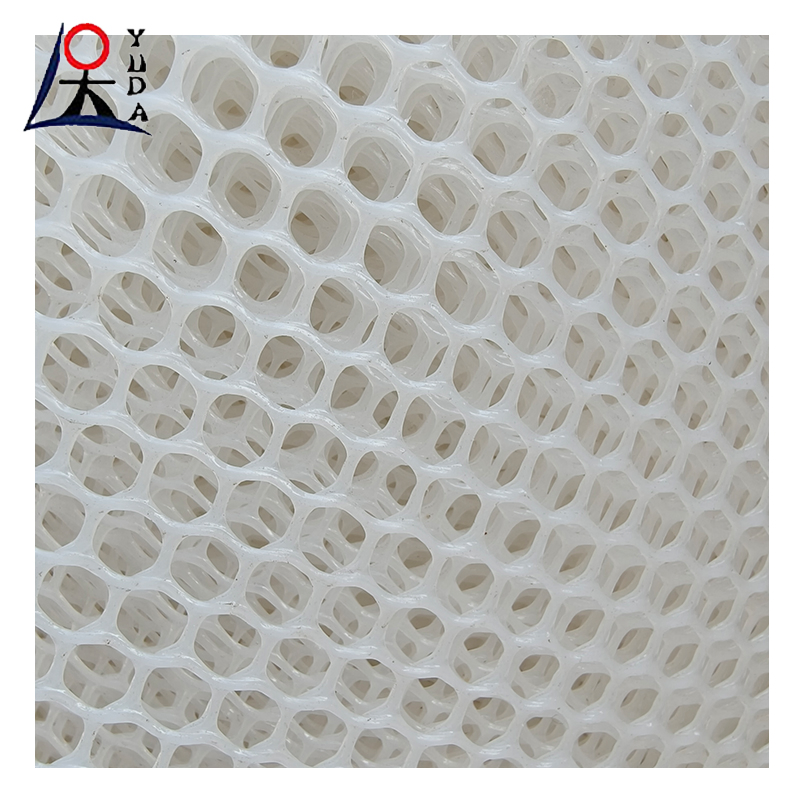 HDPE Breeding Plastic Extruded Flat Wire Mesh Plain Netting