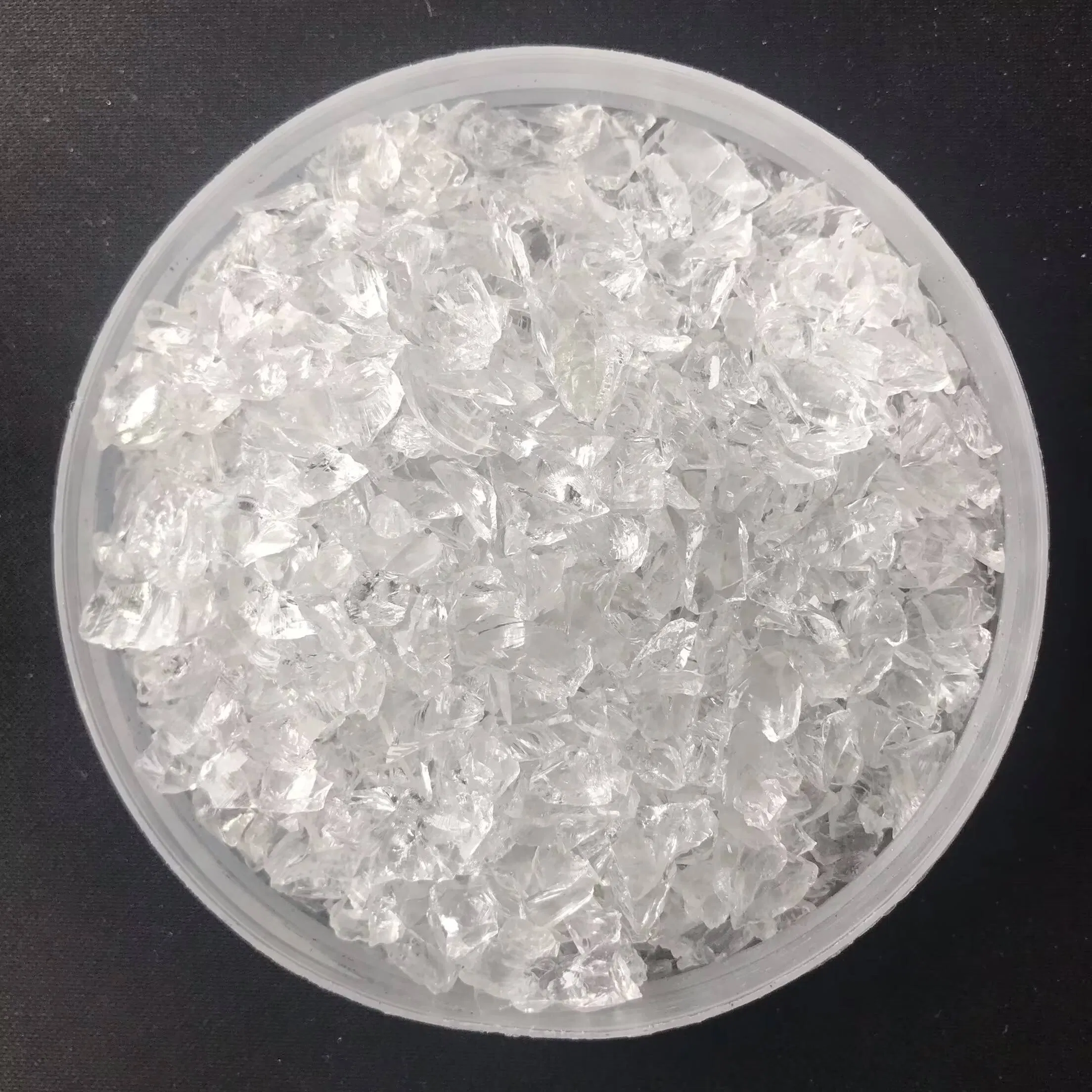 Clear Crushed Glass Sand Factory Price Transparent for Terrazzo Flooring