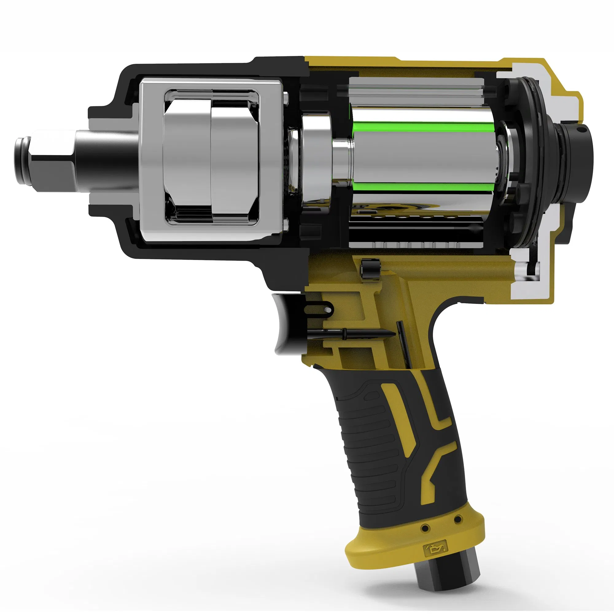 Пневматический гайковерт Puffer PT-1404Y 1 дюйм