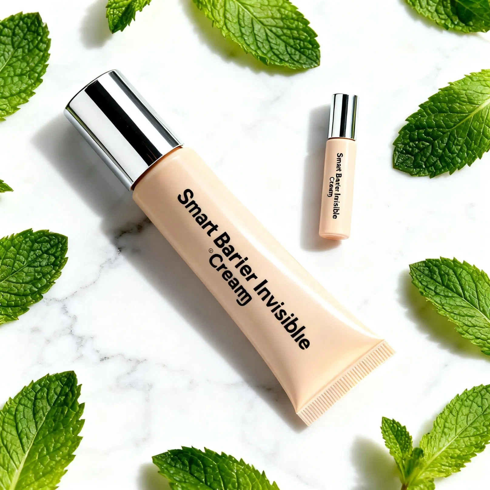 Luxury Pollution Shield and Moisture Lock Face Cream with Tremella Mushroom Extract and Panthenol for City Living Skin Care