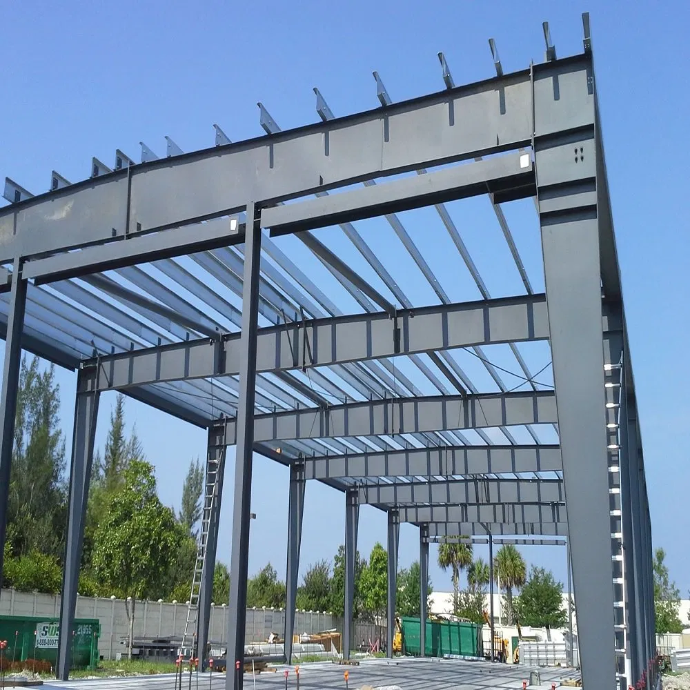 Qingdao Industrial Long Span Galvanized Fabrication Construction Peb Steel Structure