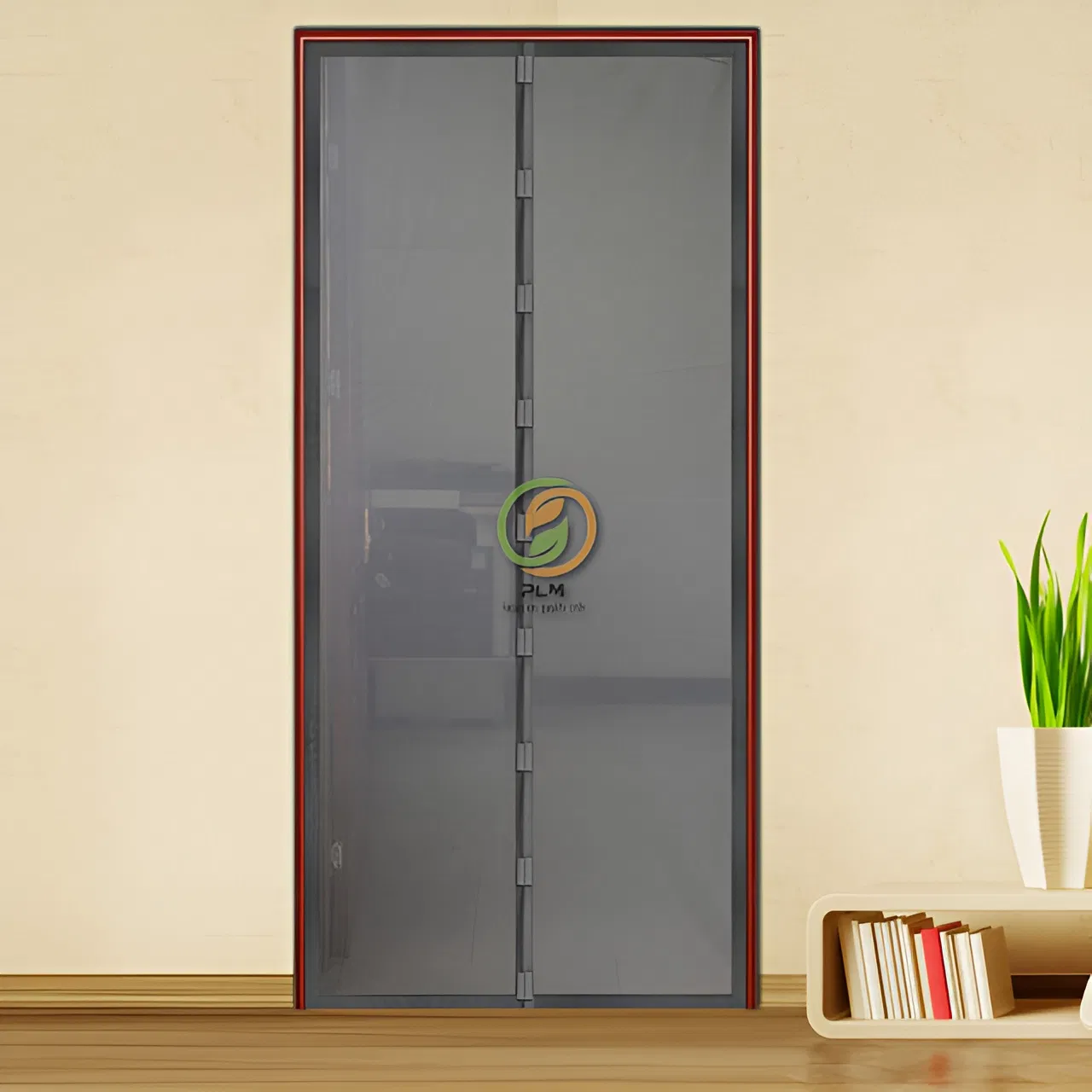 Plain Magnetic Soft Screen Door Magnetic Door Curtain Mosquito Proof Home Non Perforated Mosquito Proof Invisible Door Curtain, Customizable Size