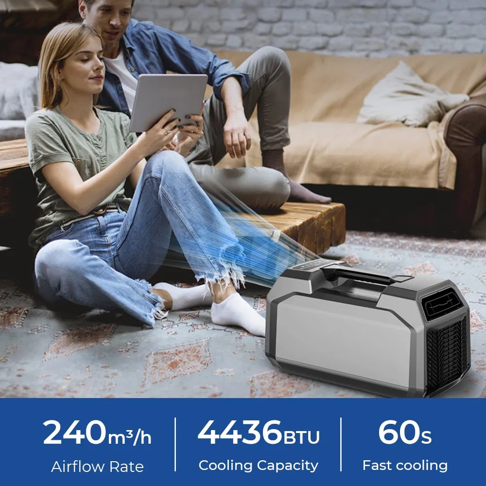 Портативный мини-кондиционер TIEFU TK-8S, 4463 BTU