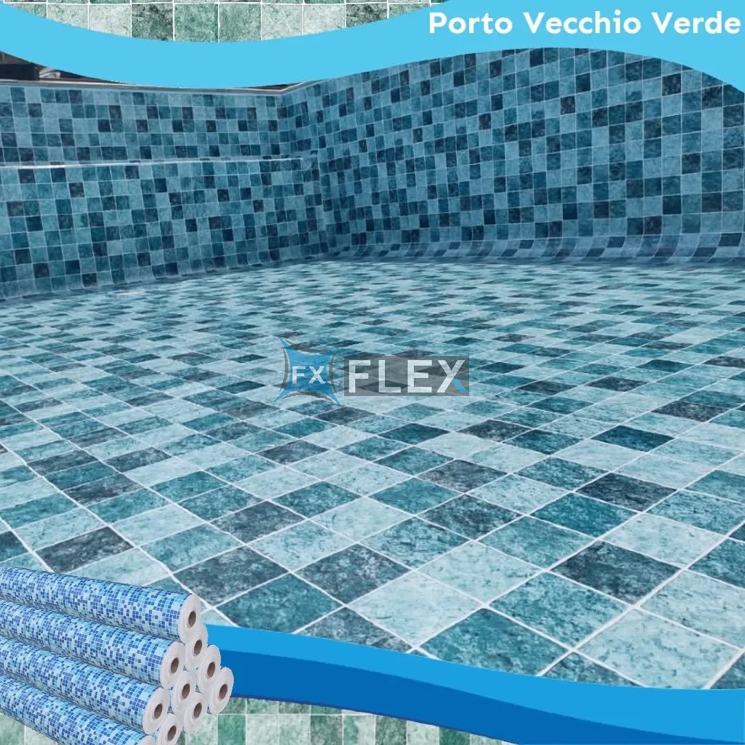 UV Resistant PVC Vinyl Pool Liner Sheet with Welded Seams