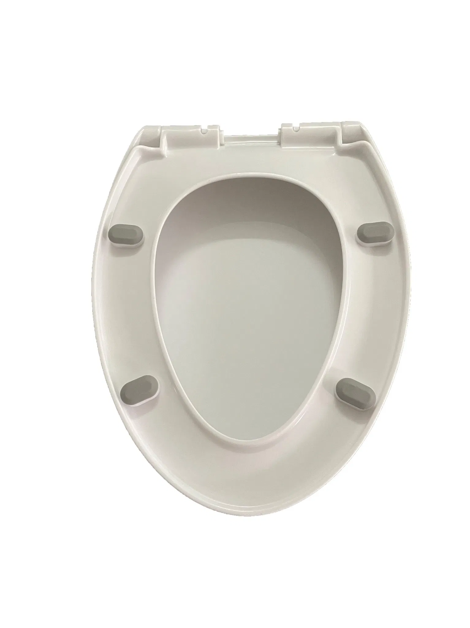 New Hot Sale American Style Classic Design Round White PP Plastic Toilet Seat Cover