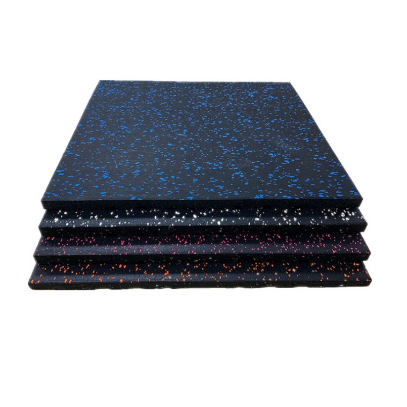 Noise Absorption EPDM Fitness Crossfit Rubber Mat Gym Rubber Flooring Mat Tiles