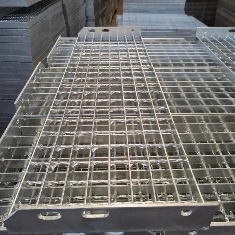 Deppxin Galvanized Aluminum Alloy Steel Grating Walkway Sewage Treatment Platform Steps