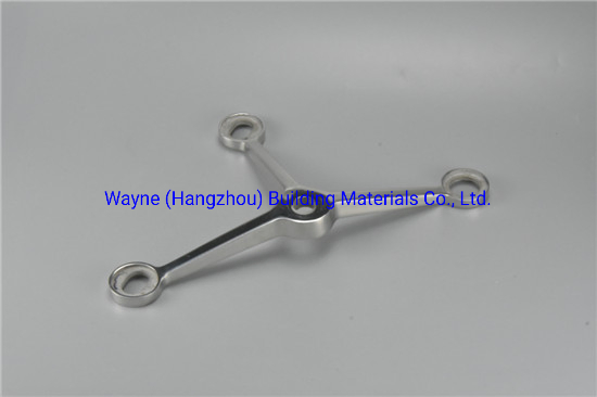 300mm Stainless Steel Glass Spider with 3 Arms; Glass Fitting Hardware, Point-Fixed Curtain Wall Hardware with High Quality and Best Price