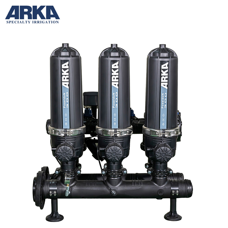 Arka Water Filter Agriculture Drip Irrigation Auto Backwash Disc Filter System