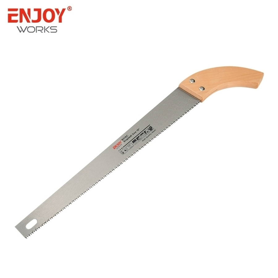 Custom 16 Inch Fixed Blade Hand Tools Wooden Handle Handsaw for Forestry Working