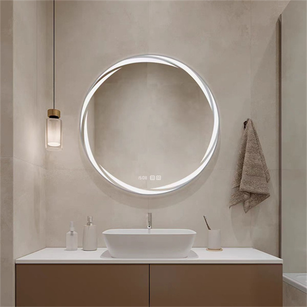CE Amazon Hot Selling LED Mirror with Anti-Fog Bluetooth