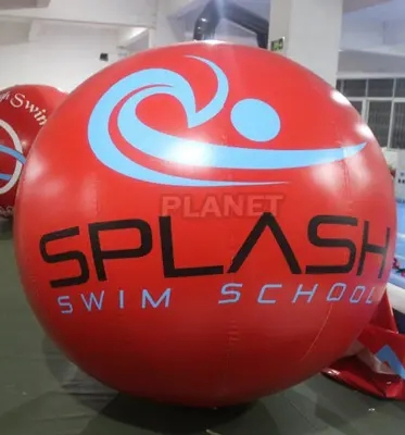 Swimming Mark Inflatable Round Buoy Floating Racing Inflatable Buoy for Water Event