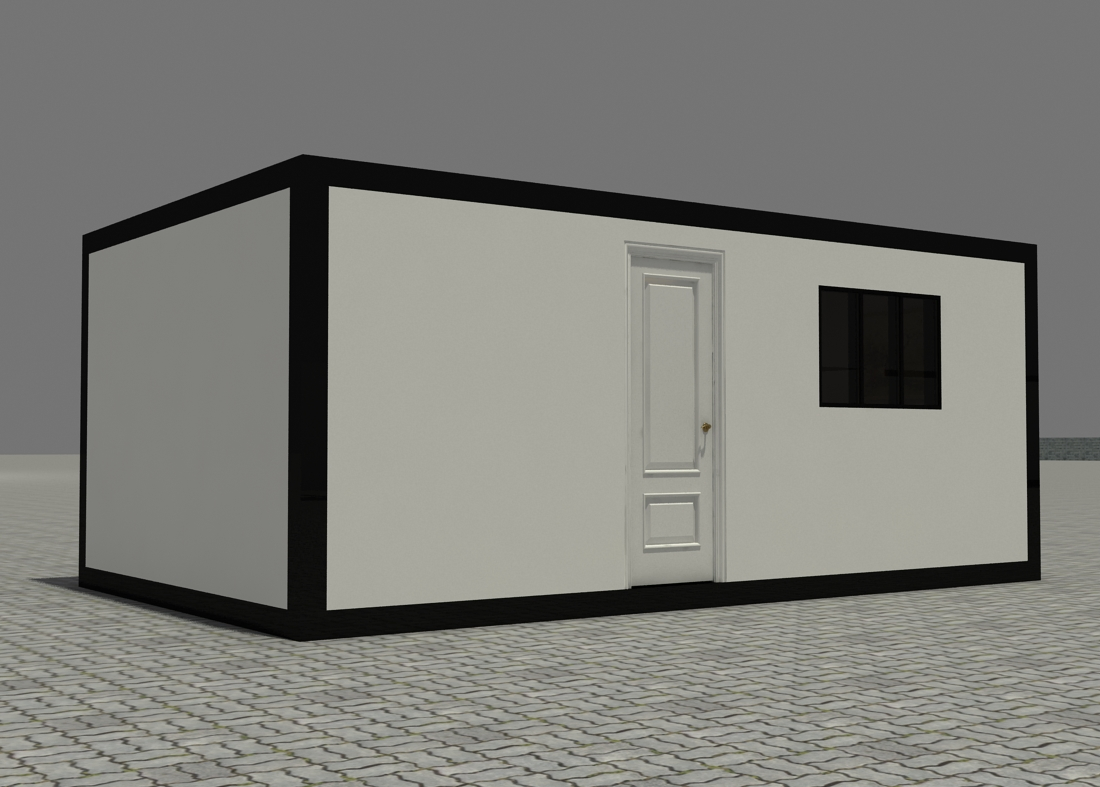 7. Best Price 10FT 20FT Prefab Container Coffee Shop with Wheels