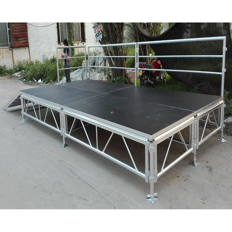Aluminium Alloy Assembled Stage, Wedding Stage Truss