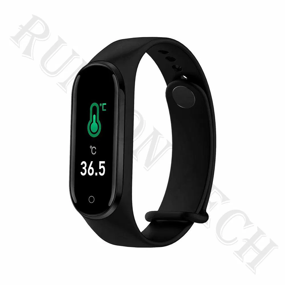 M4 PRO Global Version Miband Body Temperature Thermometer Smart Sport Bracelet