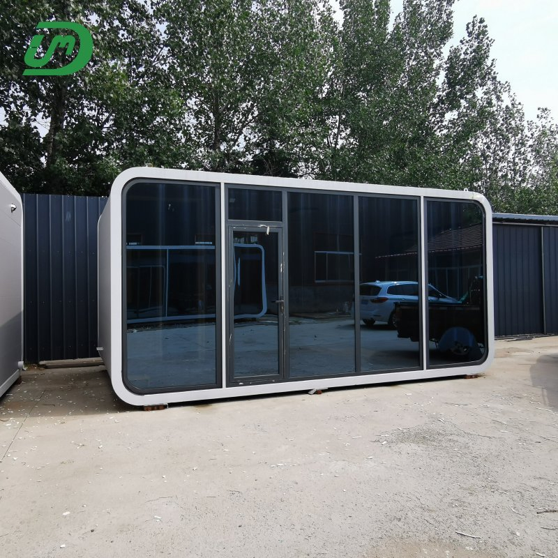 Homestay Prefabricated Space Modular Beach Hotel Apple Cabin for Living Working