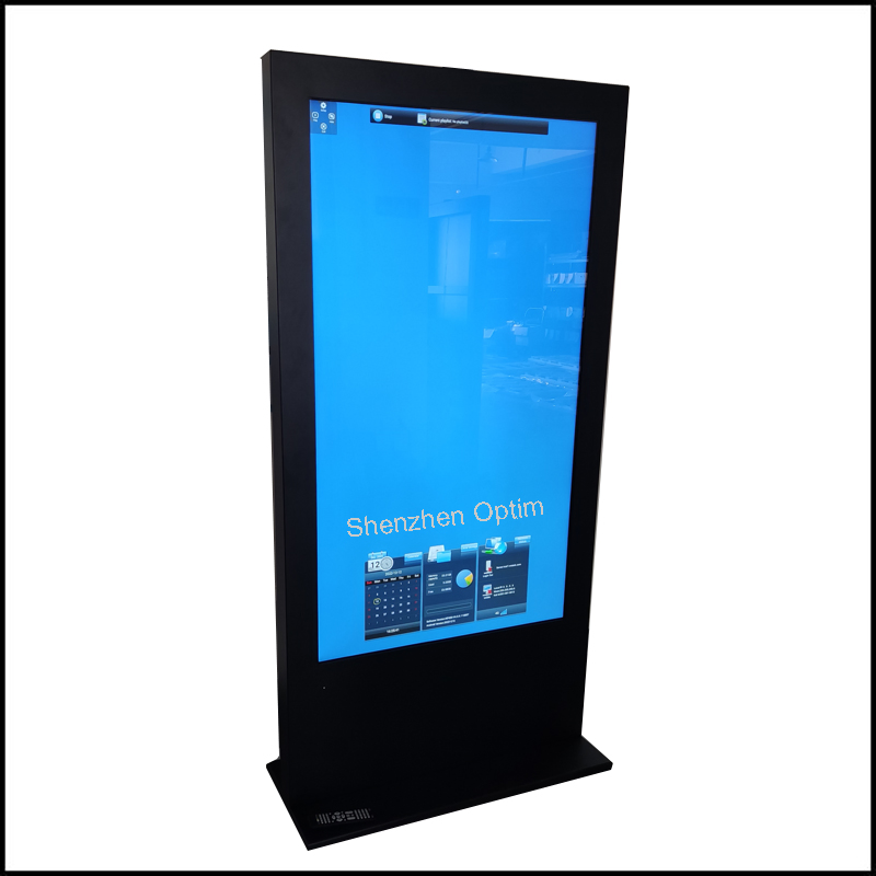 65-дюймовый 4K LCD дисплей для цифровой рекламы