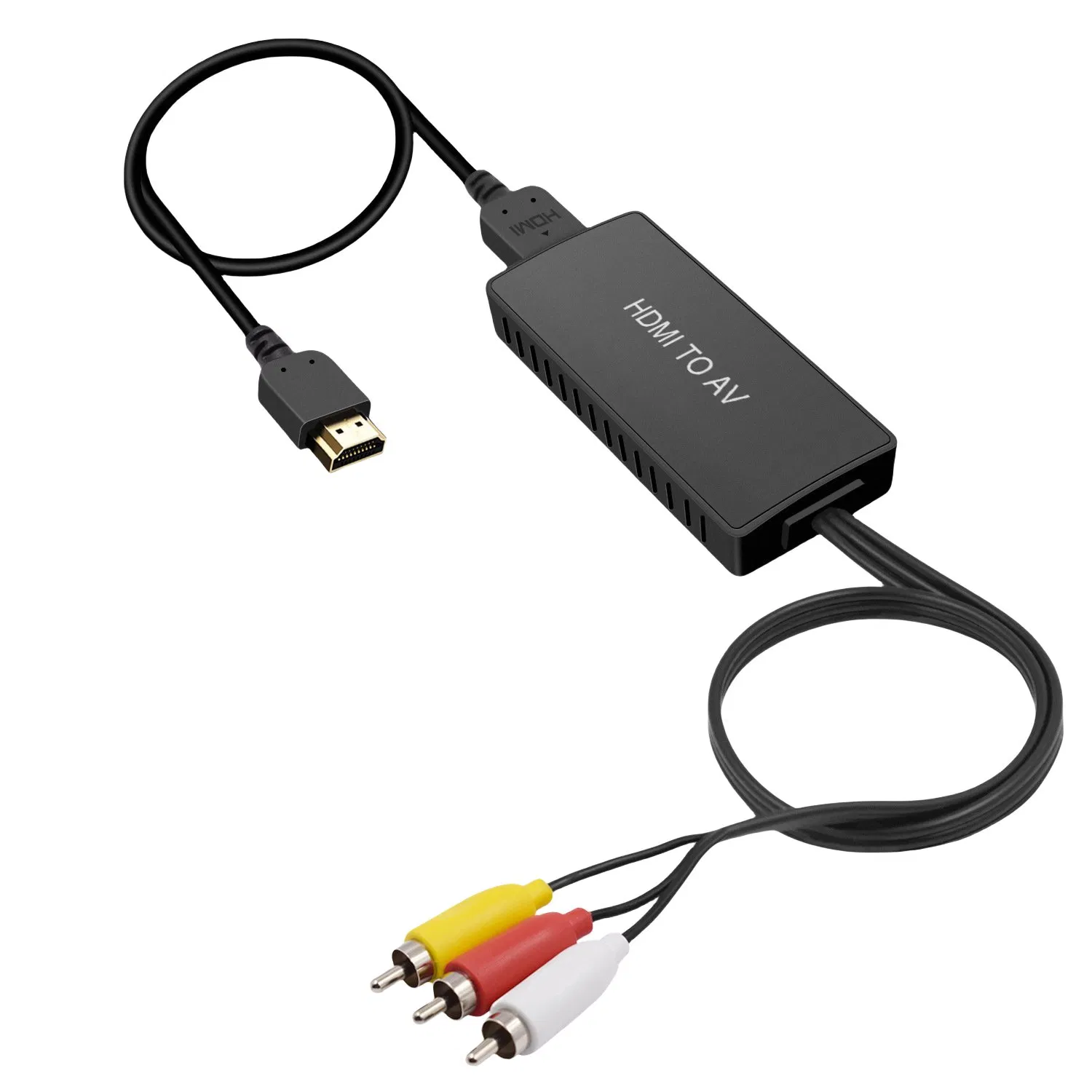 Конвертер HDMI в RCA AV для подключения ТВ, приставки