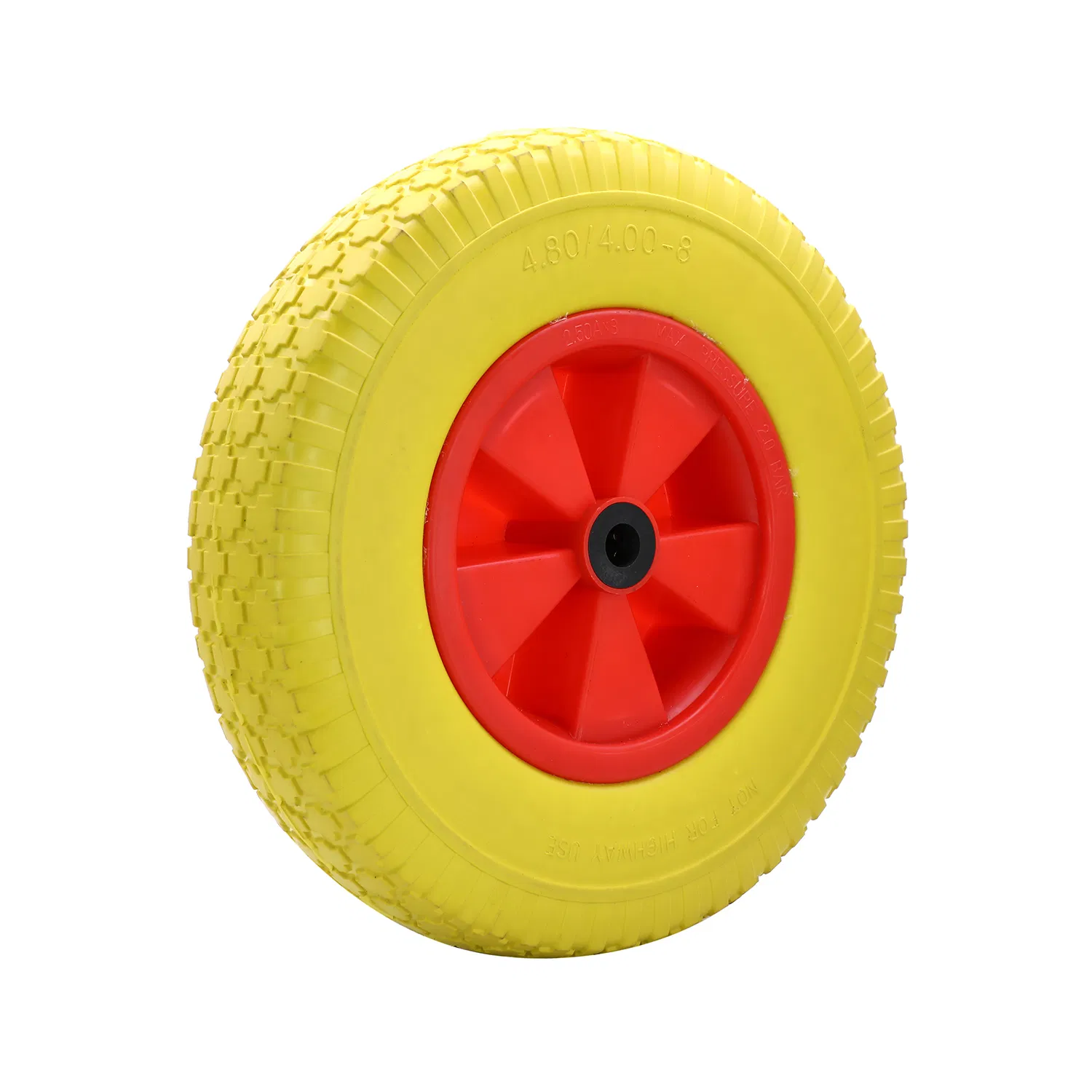 High Quality Trolley Flat Free PU Foam Tyre Wheelbarrow Rubber Wheel