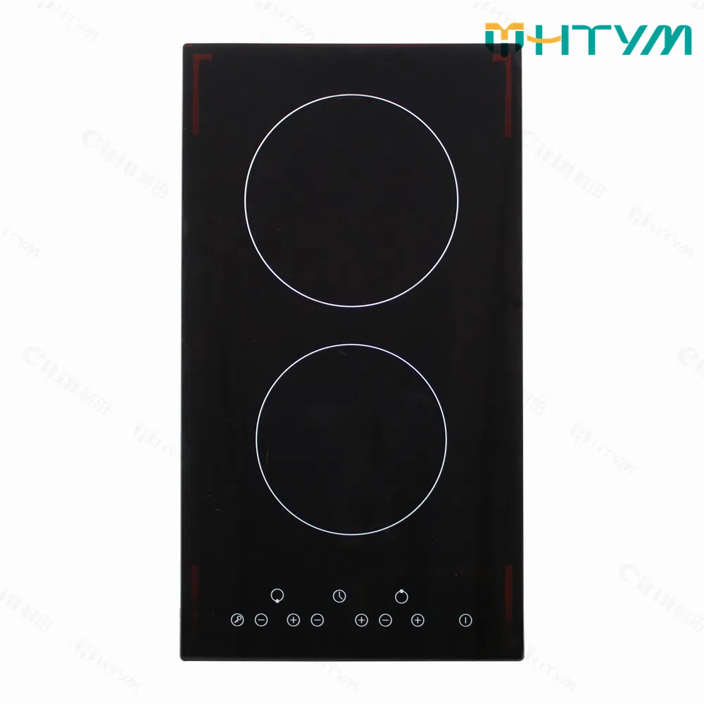 Auto-Adjust Dual Induction Cooktop - Vertical 1800W Smart Heating