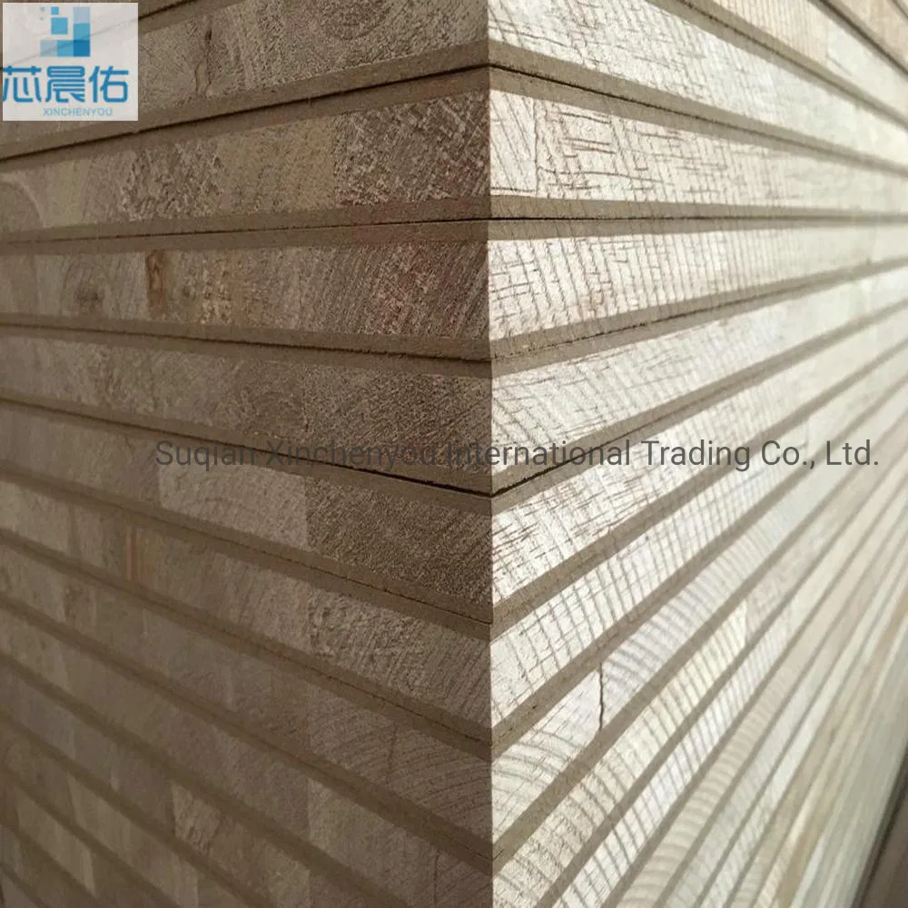 Home Furniture Decoration 15/17/18mm Melamine Faced MDF Layer Block Board