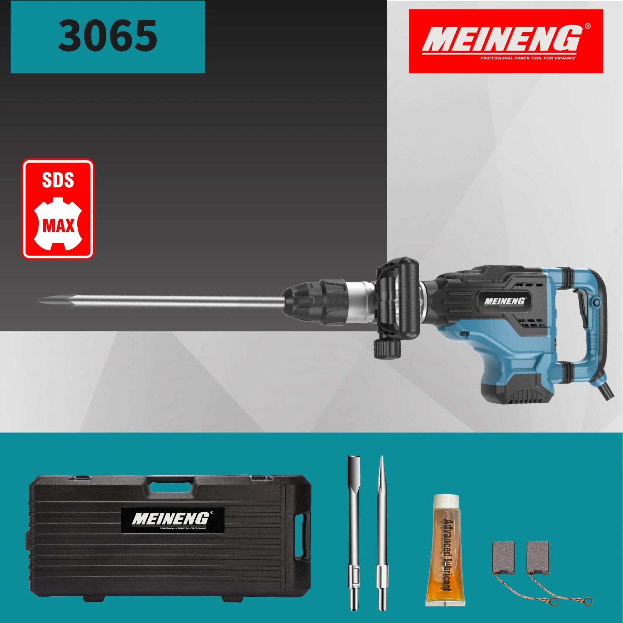 Отбойный молоток Demolition Hammer 3065, 2200W, SDS-Max