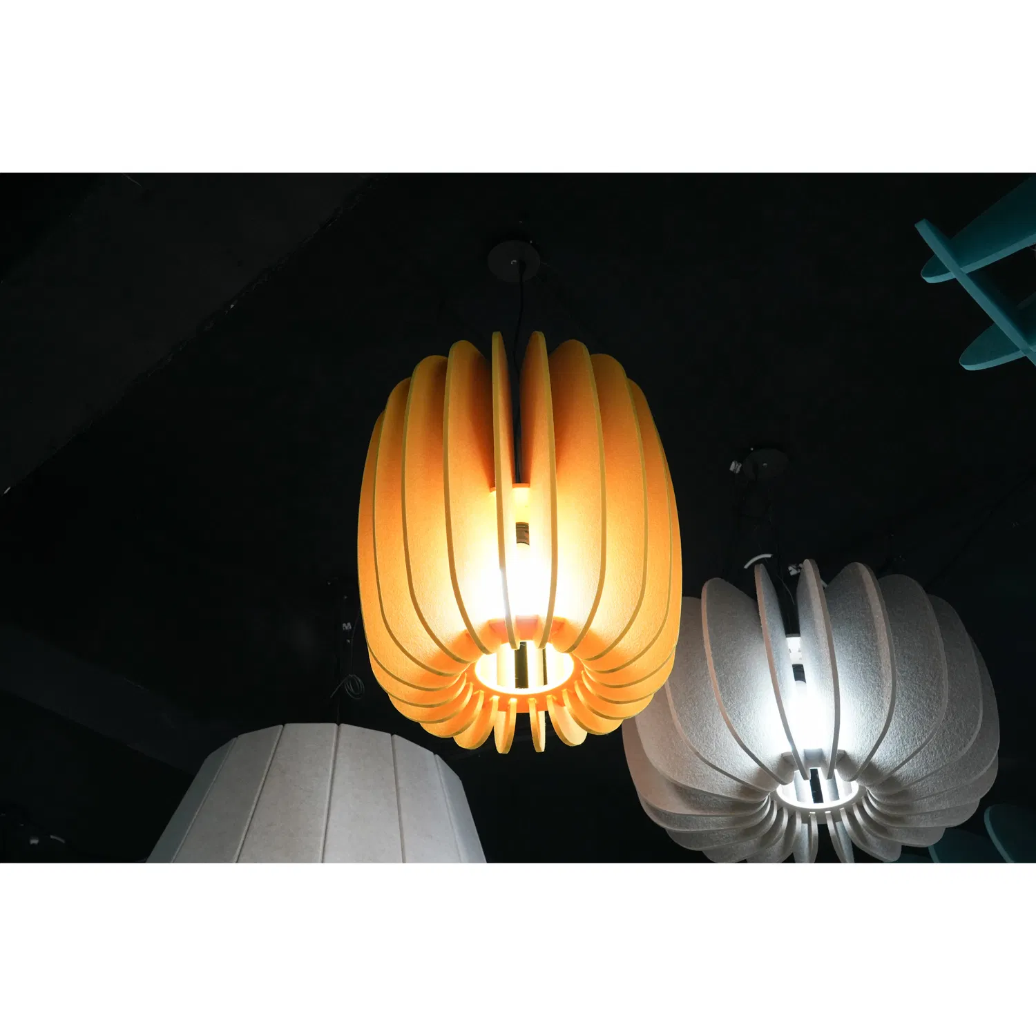 Noise Reducing Lights Acoustic Felt Lamp Felt Lighting for Home and Office