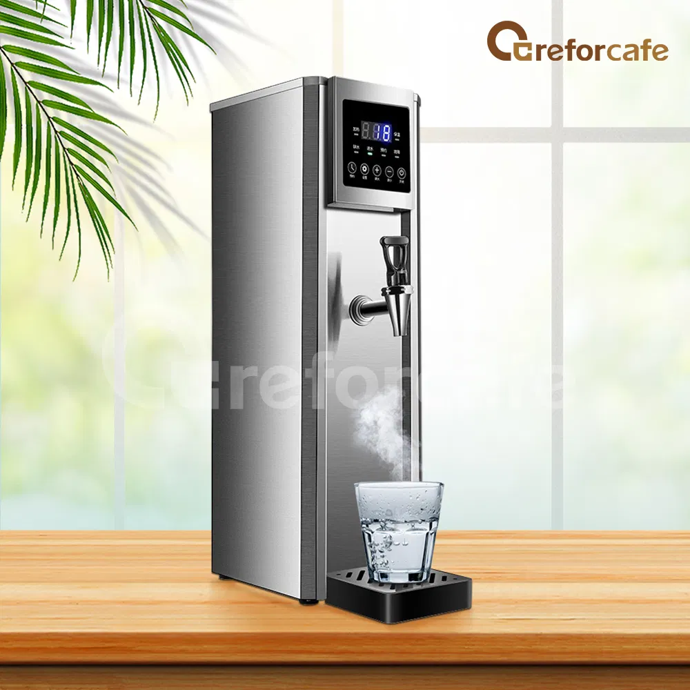 Double Wall Stainless Steel 8L Automatic Electric Commercial Hot Water Dispenser for Restaurant