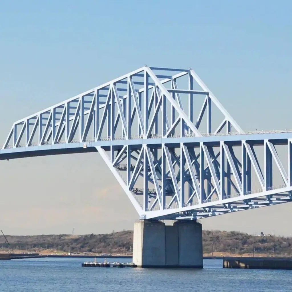 Long Service Life Steel Structure Bridge for Highway and Road Usage.