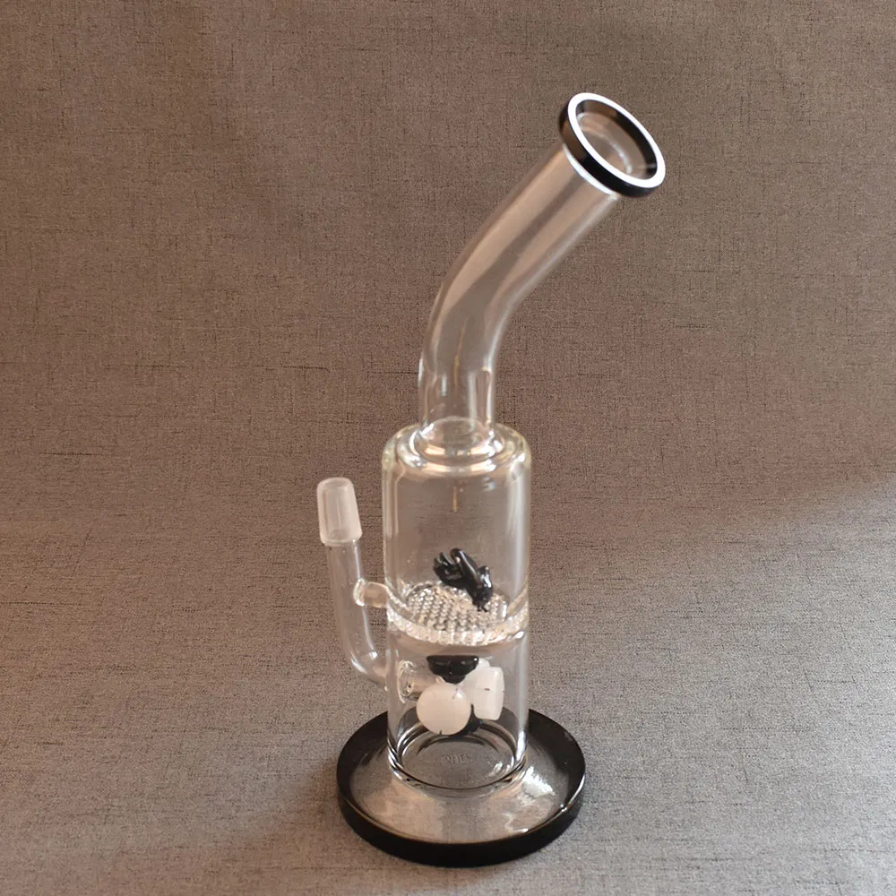 UFO Showerhead Perc DAB Rig with Purple Accent