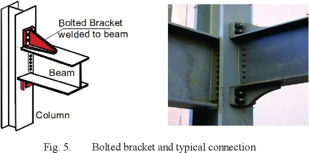 Bolt Connected Steel Column and Beam Prefabricated Steel Structure