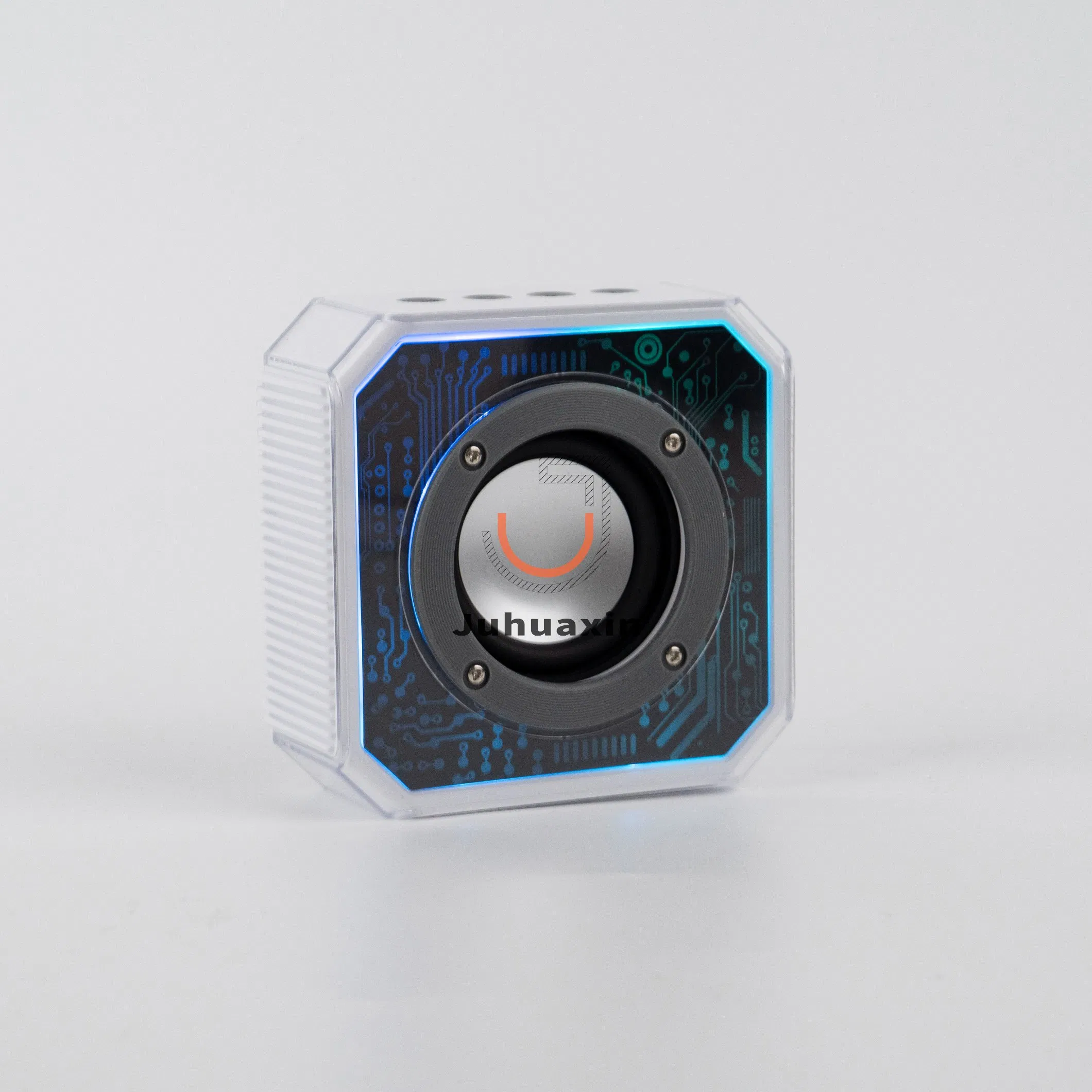 New Transparent LED Light Bluetooth Speaker Colorful Mini Portable for Gift Wireless Speakers