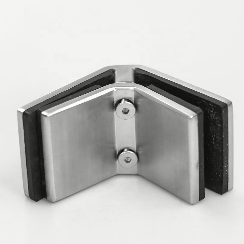 Zd Hot Selling 2205 Stainless Steel 90 Degree Glass to Glass Clamp