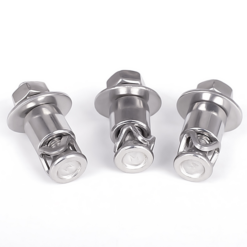 Анкер подрезной нержавеющий полированный