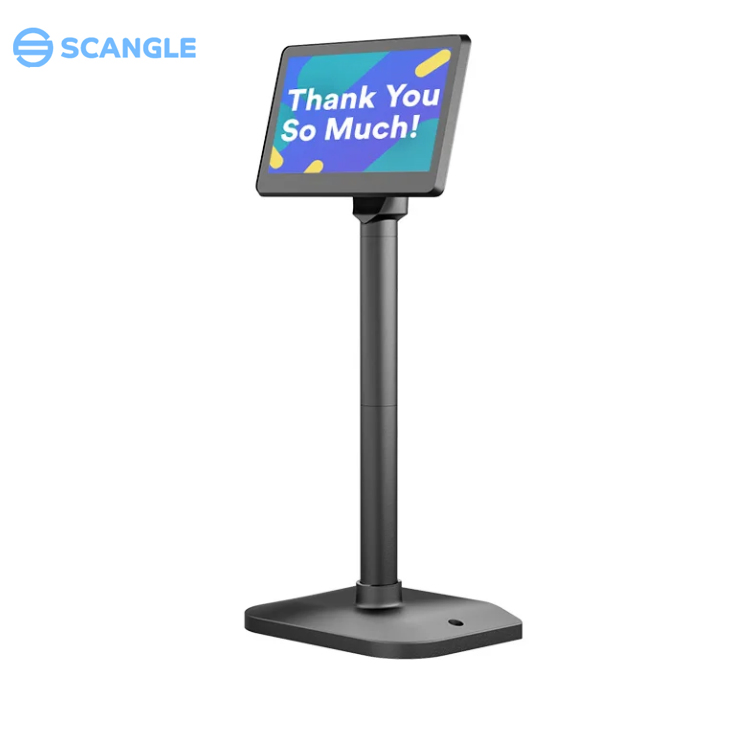 Scangle Check out Customer Display 7 Inch IPS Second Monitor for POS System