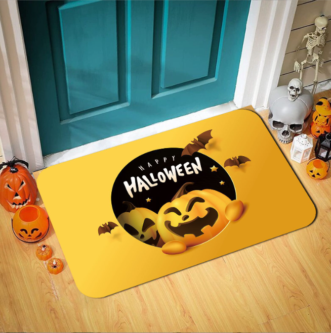 Diatom Mud Absorbent Waterproof Quick Drying Door Carpet for Floor Spring Easter Decorations