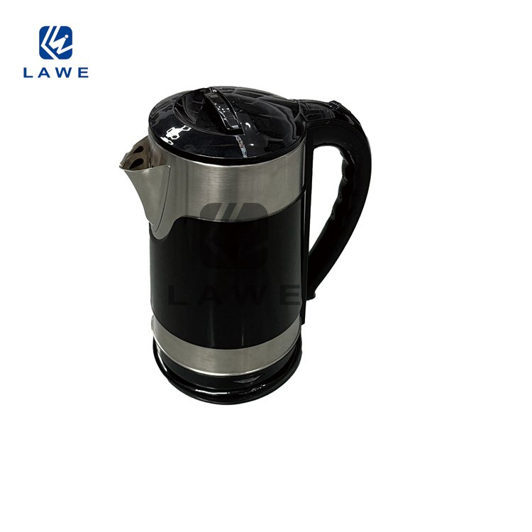 1700ml Anti Scald Pot Body Double Wall Type Cool Touch Body Stainless Steel Electric Kettle