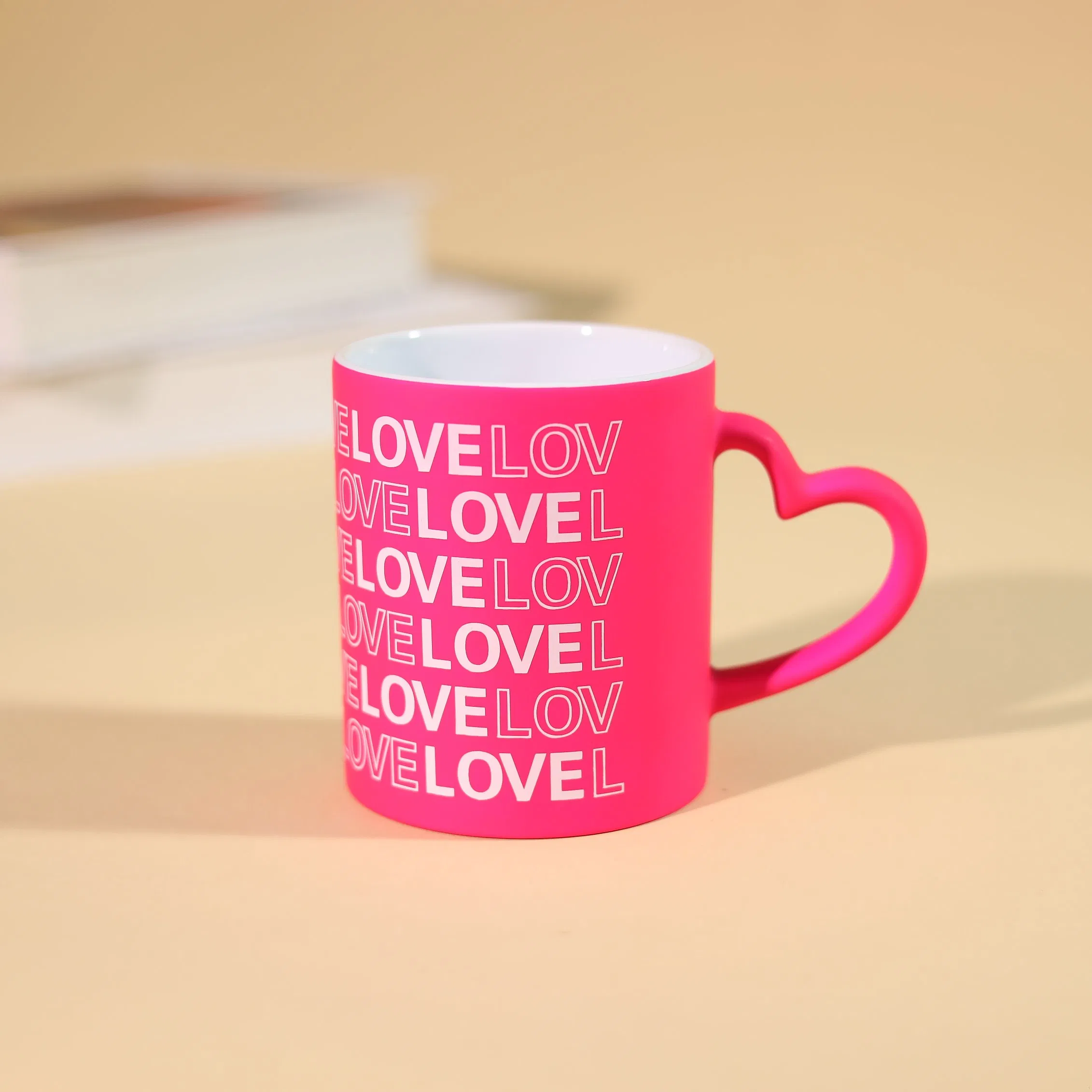 Bright and Stylish Ceramic Mug for Custom Logo Printing