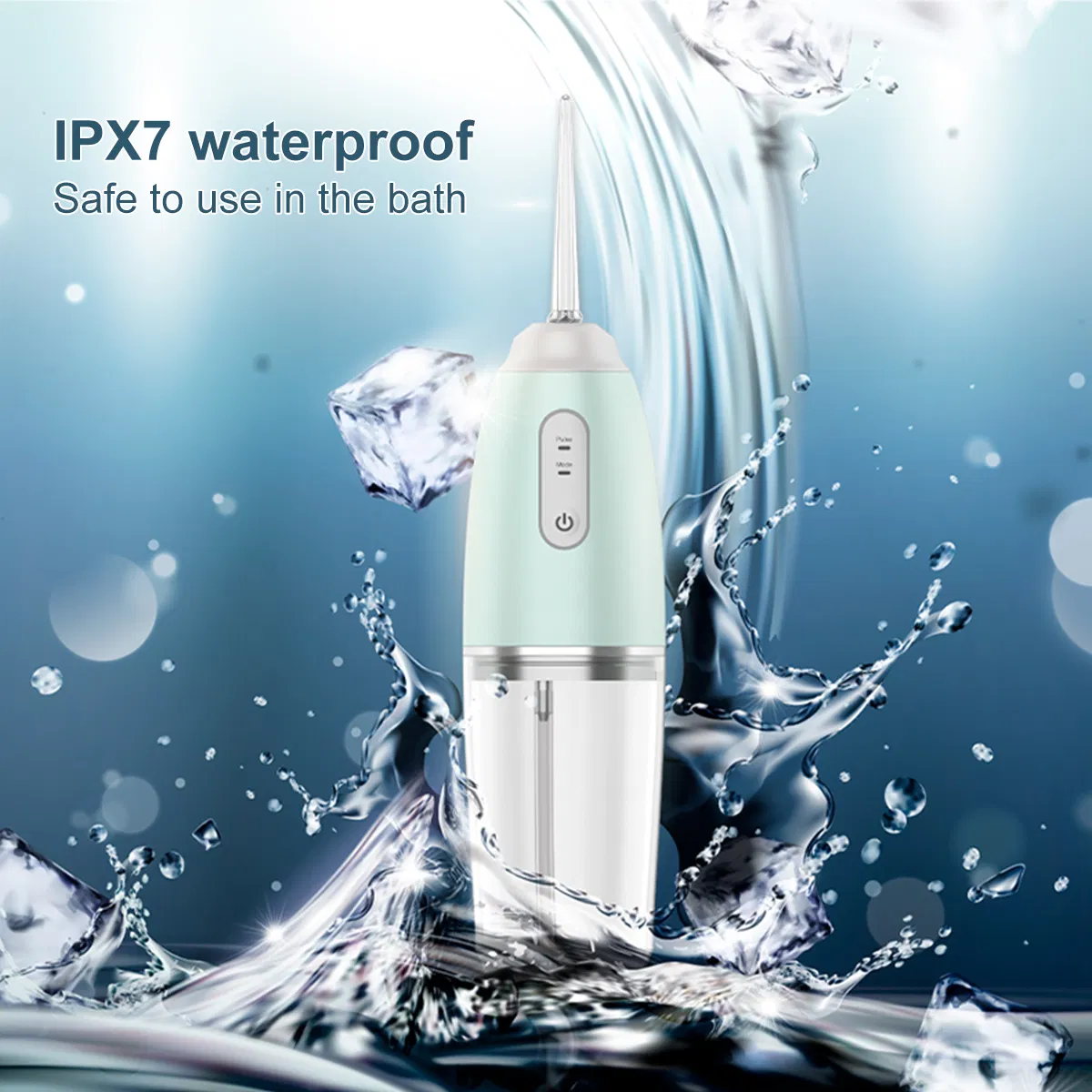 Non-Medicated Adult Tahath Color Box /Brown Carton Electric Toothbrush Water Flosser