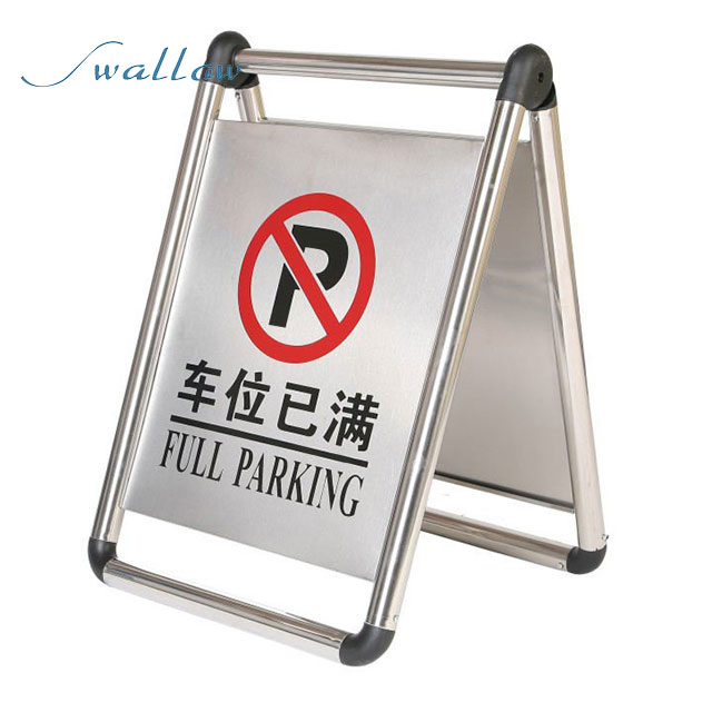 a-Plate Stainless Steel Warning Caution Sign