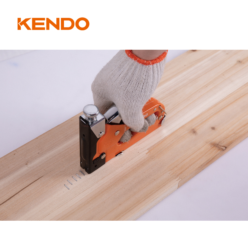 Kendo 3 in 1 Heavy Duty Staple Gun with Strong Steel Construction Provides Strength and Durability