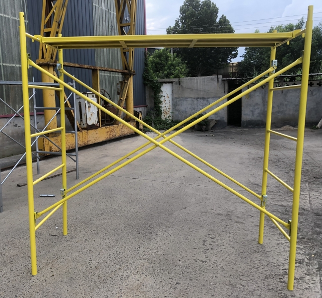 Steel Mason Main a H Type Walk Through Scaffolding Scaffold Ladder Frame for Construction