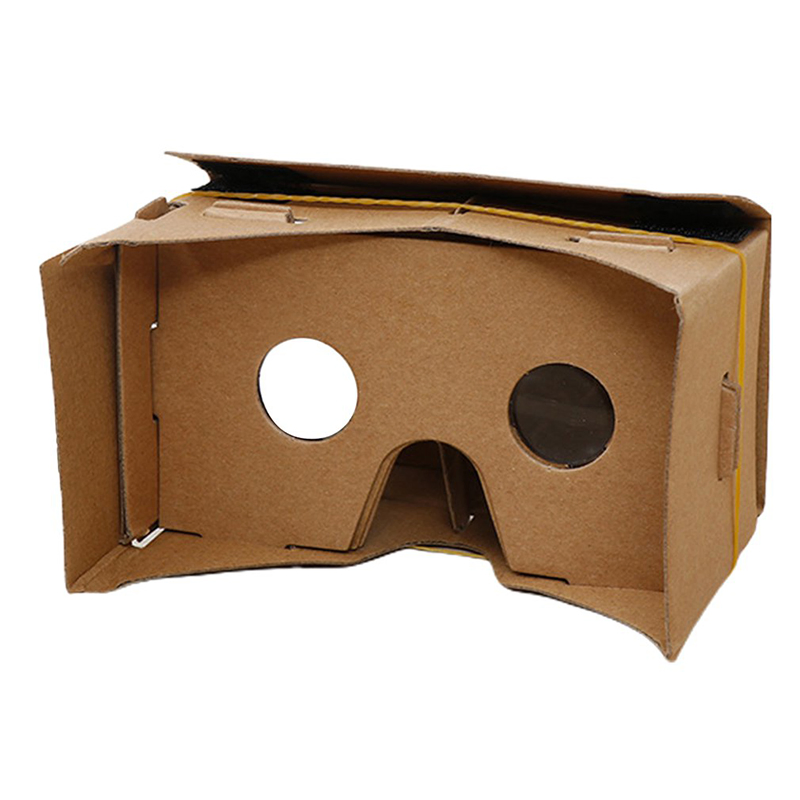 42mm Big Lenses Google Cardboard 2.0 Vr 3D Glass Virtual Reality Headband Google Cardboard 3D Glasses