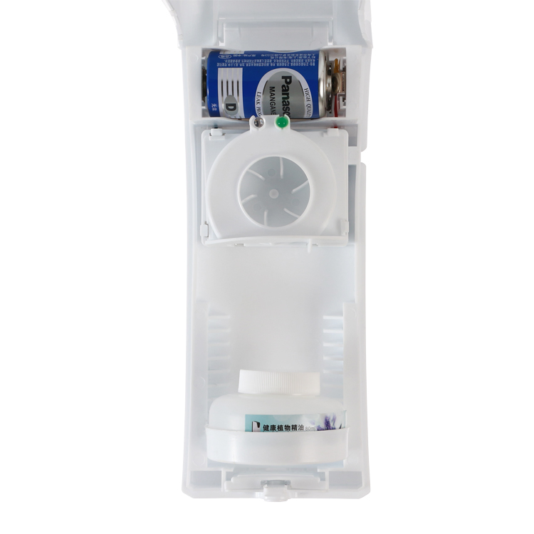 Wall Mount Plastic Liquid Refillable Fan Air Freshener Dispenser