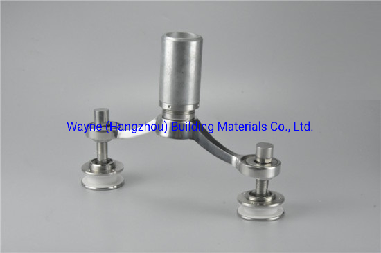 200mm Stainless Steel Glass Spider with 2 Arms 180° ; Glass Fitting Hardware, Point-Fixed Curtain Wall Hardware with High Quality and Best Price