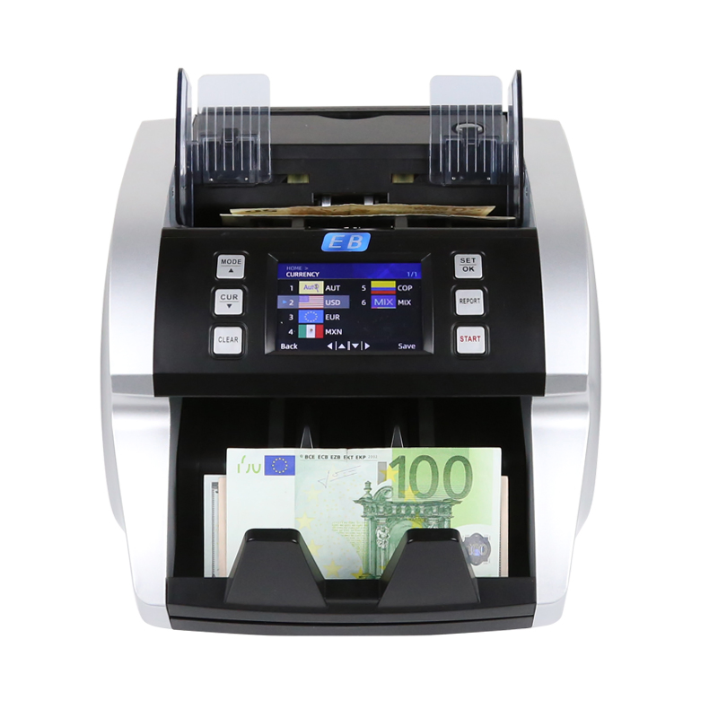 LD-1686 CIS Bill banknote Counter&Detector Mix value money counting machine