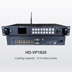 Huidu Vp1620 LED Video Processor 2-in-1 Controller with 16 Network Ports Output Support Dual Live Video Window