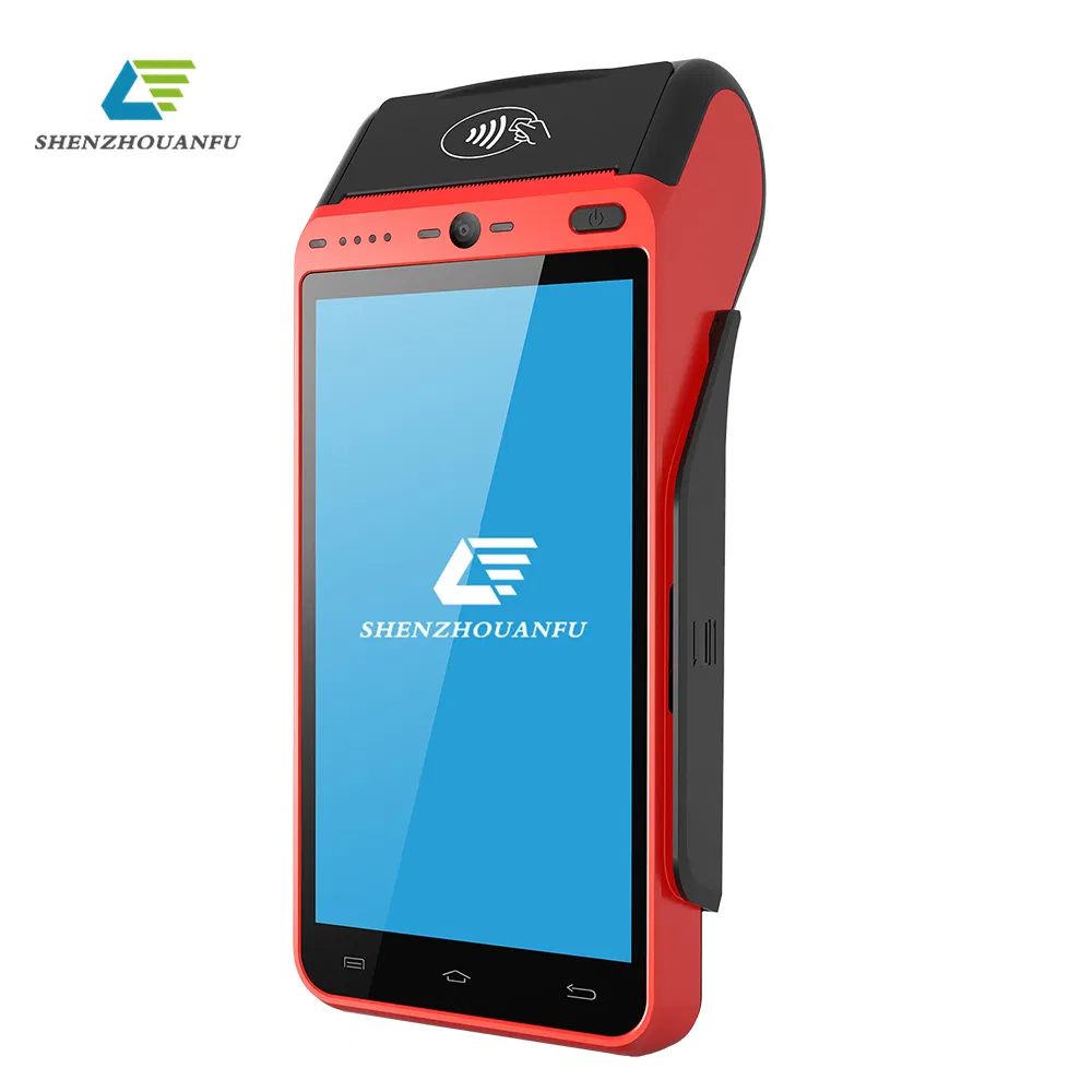 Mobile Handheld Android 10 Touch Screen Online POS Terminal Machine Af930